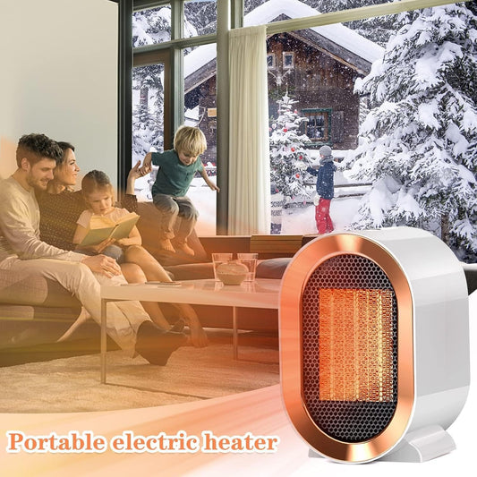 Calefactor de cerámica PTC de 1200 W blanco