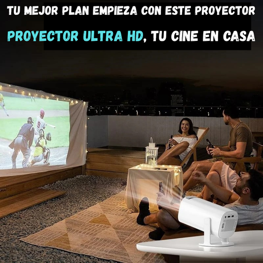 Proyector portátil ultra HD - Auracharge