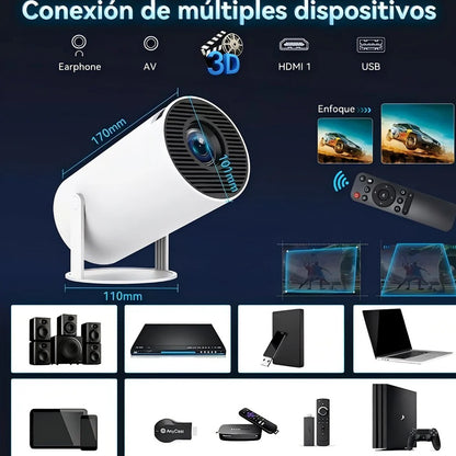 Proyector portátil ultra HD - Auracharge