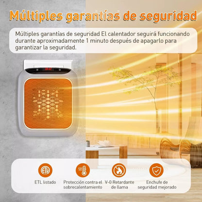 Calefactor Mini 800 Watts