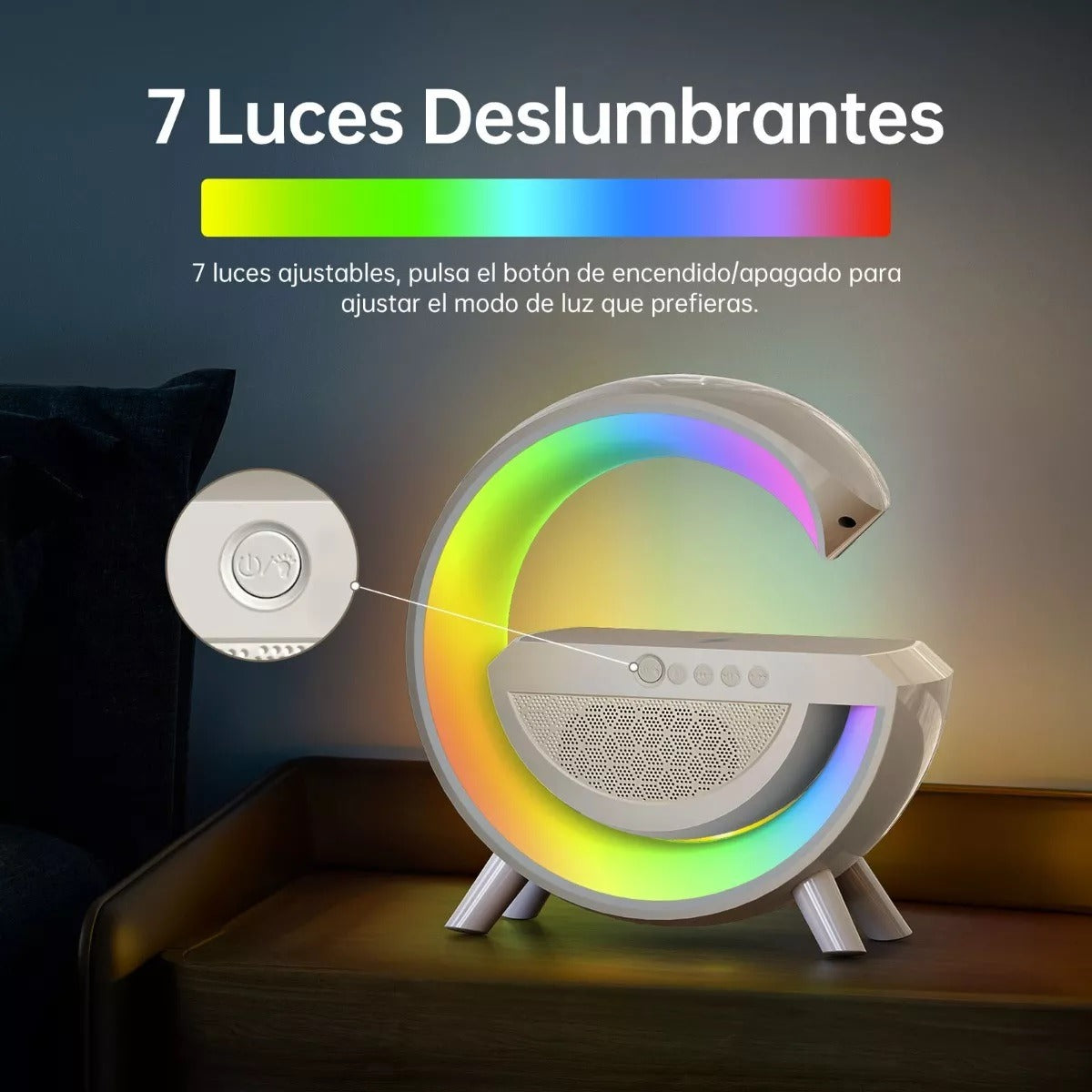 Lampara G 3 en 1 -  Auracharge